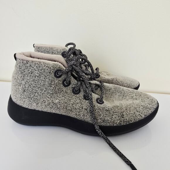 Allbirds Wool Runner-up Mizzles High tops Heathered Gray Women's Size 9 - Picture 4 of 10